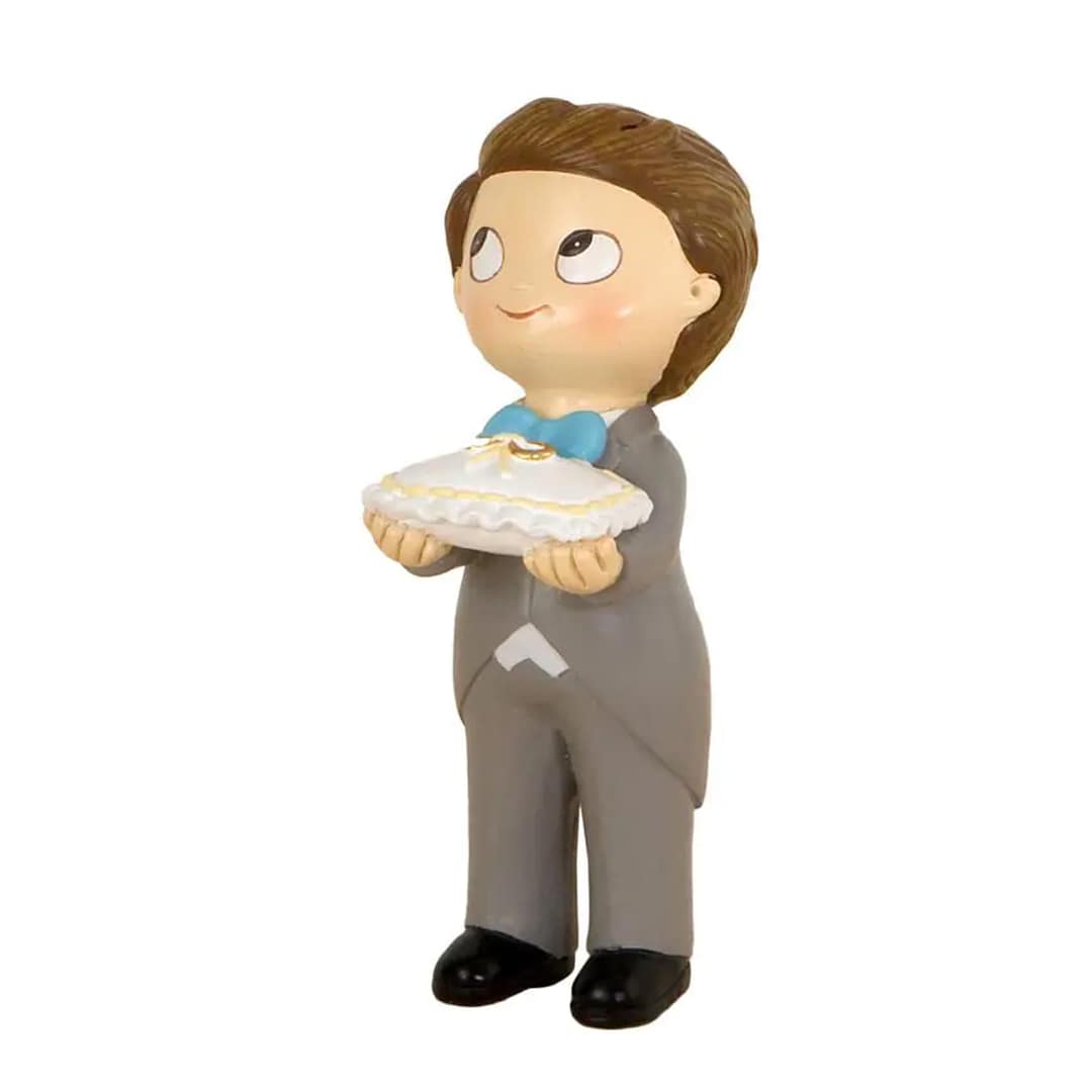 figura-pastel-boda-niño-cojín-con-anillos-figura-pastís-boda-nen-coixi-amb-anells