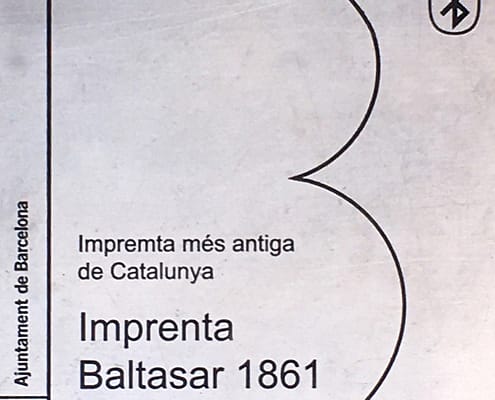 La impremta més antiga de Catalunya La impremta més antiga de Catalunya